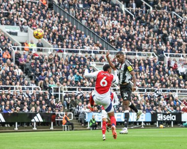 Newcastle United 'tan Alexander Isak, Premier League maçı Newcastle United' a karşı St. James 's Park, Newcastle, 2 Kasım 2024' te oynanan karşılaşmada 1-0 berabere kaldı.
