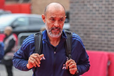 Nottingham Ormanı teknik direktörü Nuno Esprito Santo Premier League maçı sırasında Nottingham Forest 'a karşı West Ham United City Ground, Nottingham, İngiltere' de 2 Kasım 2024 'te geldi.
