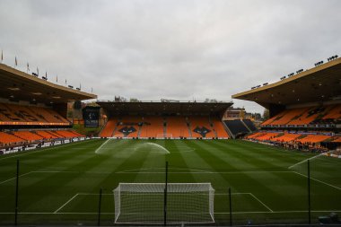 Wolverhampton Wanderers 'ın evi olan Molineux' nun genel kanalı, Wolverhampton Wanderers 'ın 2 Kasım 2024 tarihinde Molineux, Wolverhampton' daki Crystal Palace 'a karşı oynadığı Premier League maçının önünde.