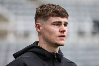 Newcastle United takımından Alex Murphy, Premier League maçı sırasında St.James 's Park, Newcastle, İngiltere' de 2 Kasım 2024 'te Newcastle United ile karşı karşıya geldi.
