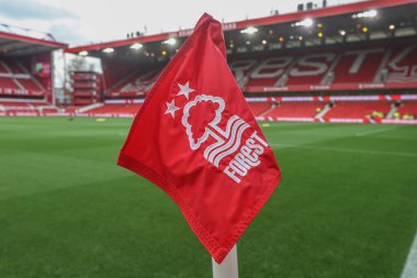 Premier Lig karşılaşması öncesinde Nottingham Forest, West Ham United 'a karşı City Ground, Nottingham, Birleşik Krallık' ta oynanan maçın genel görünümü, 2 Kasım 2024