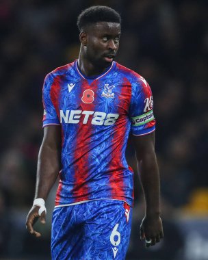 Kristal Saray 'dan Marc Guhi Premier Lig maçı sırasında Wolverhampton Wanderers, Molineux, Wolverhampton' daki Crystal Palace 'a karşı 2 Kasım 2024