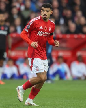 Nottingham Ormanı 'ndan Morgan Gibbs-White Premier League maçı sırasında Nottingham Forest, West Ham United' a karşı City Ground, Nottingham, 2 Kasım 2024