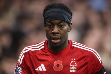 Nottingham Ormanı 'ndan Anthony Elanga Premier League maçı sırasında Nottingham Forest, West Ham United' a karşı City Ground, Nottingham, 2 Kasım 2024