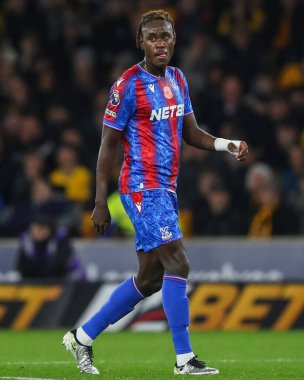 Kristal Saray 'dan Trevoh Chalobah Premier Lig maçı sırasında Wolverhampton Wanderers, Molineux, Wolverhampton' daki Crystal Palace 'a karşı, 2 Kasım 2024