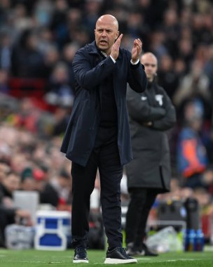 Liverpool 'un Liverpool Teknik Direktörü Liverpool - Lighton ve Hove Albion maçında Anfield, Liverpool, İngiltere' de 2 Kasım 2024