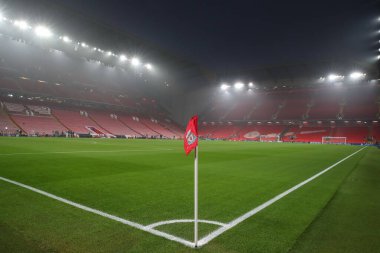 A general view of Anfield during the UEFA Champions League, League Stage match Liverpool vs Bayer 04 Leverkusen at Anfield, Liverpool, United Kingdom, 5th November 2024 clipart