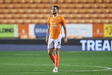 Blackpool 'dan Matt Pennington Bristol Street Motors Kupası maçında Liverpool U21' e karşı Bloomfield Road, Blackpool, İngiltere, 6 Kasım 2024