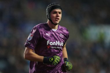 Coventry City, Coventry Building Society Arena, Coventry, İngiltere, 6 Kasım 2024 'te oynanan Sky Bet Şampiyonası karşılaşmasında Derby County' den Jacob Widell Zetterstrm