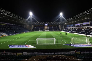 Deepdale 'in, 6 Kasım 2024' te İngiltere 'nin Deepdale kentinde Preston North End' e karşı oynadığı Sky Bet Şampiyonası öncesinde genel bir görüntüsü