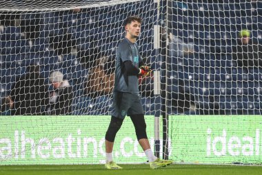 Burnley 'den James Trafford, 7 Kasım 2024' te West Bromwich Albion ve Burnley 'nin oynadığı The Hawthorns, West Bromwich, Birleşik Krallık' ta oynanan maç öncesi ısınma maçında...