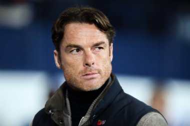 Burnley Sky Bet Şampiyonası 'nda Scott Parker' ın teknik direktörü West Bromwich Albion, Burnley 'e karşı The Hawthorns, West Bromwich, İngiltere, 7 Kasım 2024