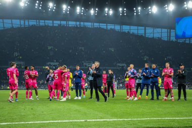 Pswich Town, Premier Lig maçında Tottenham Hotspur 'un Ipswich Town' a karşı Tottenham Hotspur Stadyumu, Londra, Birleşik Krallık 'ta 10 Kasım 2024' te kazandığı ilk Premier Lig galibiyetini kutladı.