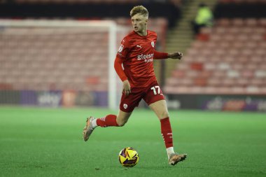 Barnsley 'den Georgie Gent, 8 Kasım 2024' te Oakwell, Barnsley, İngiltere 'de oynanan 1.