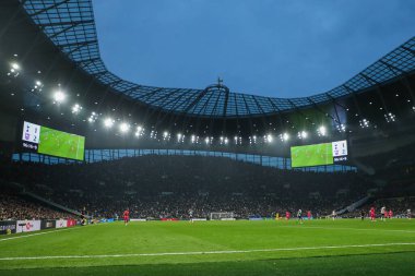 Premier Lig maçı sırasında Tottenham Hotspur, Ipswich Town 'a karşı Tottenham Hotspur Stadyumu, Londra, 10 Kasım 2024