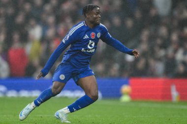 Premier Lig maçında Leicester City 'den Abdul Fatawu Manchester United ile Leicester City arasında 10 Kasım 2024' te Old Trafford, Manchester, İngiltere 'de oynanacak.