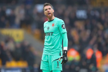 Wolverhampton Wanderers 'dan Jos S Premier League maçında Wolverhampton Wanderers, Molineux, Wolverhampton, İngiltere' de 9 Kasım 2024 'te Southampton' a karşı.