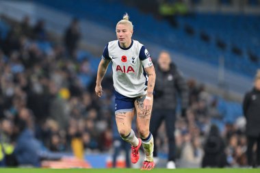 Bethany England of Tottenham Hotspur during the Barclays Women's Super League match Manchester City Women vs Tottenham Hotspurs Women at Etihad Stadium, Manchester, United Kingdom, 8th November 2024 clipart