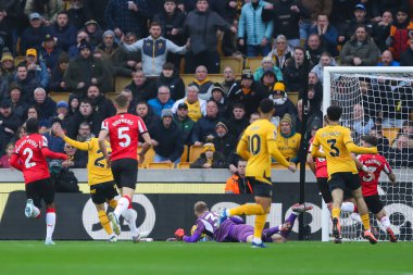 Wolverhampton Wanderers takımından Pablo Sarabia, 9 Kasım 2024 tarihinde Molineux, Wolverhampton, İngiltere 'de oynanan Premier League maçında Wolverhampton Wanderers ile Southampton maçında Wolverhampton Wanderers arasında 1-0 berabere kaldı.