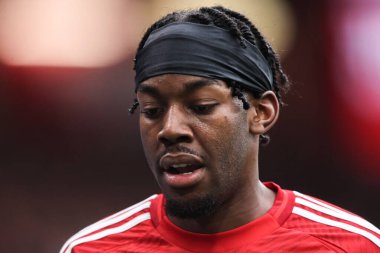 Nottingham Ormanı 'ndan Anthony Elanga Premier League maçı sırasında Nottingham Forest, Newcastle United' a karşı City Ground, Nottingham, Birleşik Krallık 'ta 10 Kasım 2024