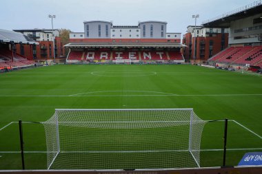 Gaughan Group Stadyumu 'nun genel bir görüntüsü Gök İddia Ligi 1 maçı Leyton Orient ile Blackpool arasında 9 Kasım 2024' te Gaughan Group Stadyumu 'nda oynanacak.