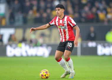 Southampton 'dan Mateus Fernandes, 9 Kasım 2024' te İngiltere 'nin Molineux kentinde oynanan Premier Lig karşılaşmasında Wolverhampton Wanderers ile Southampton karşılaşmasını izledi.
