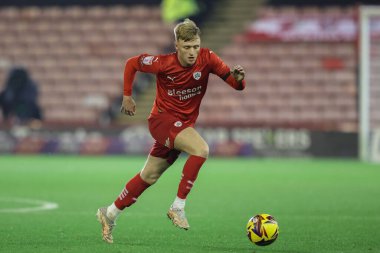 Barnsley 'den Georgie Gent, 8 Kasım 2024' te Oakwell, Barnsley, İngiltere 'de oynanan 1.