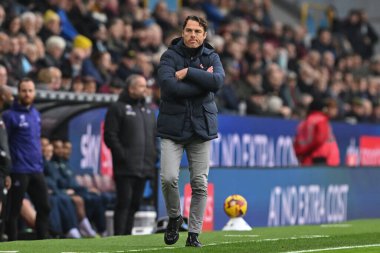 Burnley Sky Bet Şampiyonası 'nda Scott Parker' ın teknik direktörü Burnley, Swansea City 'ye karşı Turf Moor, Burnley, İngiltere, 10 Kasım 2024