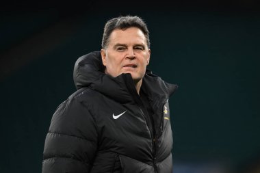 Rassie Erasmus Heach Güney Afrika koçu, 16 Kasım 2024 'te İngiltere ile Güney Afrika arasındaki Allianz Stadyumu, Twickenham maçı öncesinde geldi.