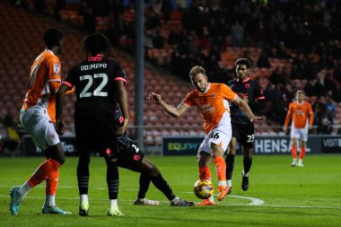 Blackpool 'dan Jordan Rhodes' un 16 Kasım 2024 'te Bloomfield Road, Blackpool' da oynanan Blackpool-Northampton maçında gol atma şansı var.
