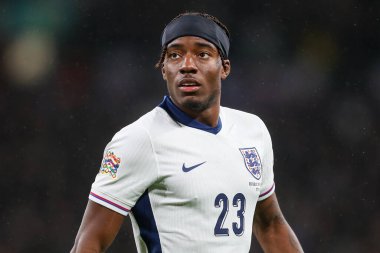 İngiltere 'den Noni Madueke UEFA Milletler Ligi, B-Grubu 2. Maç sırasında İngiltere - İrlanda Cumhuriyeti Wembley Stadyumu, Londra, Birleşik Krallık, 17 Kasım 2024