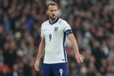 İngiltere 'den Harry Kane UEFA Uluslar Ligi, B-Grubu 2. Maç sırasında İngiltere ile İrlanda Cumhuriyeti Wembley Stadyumu, Londra, Birleşik Krallık, 17 Kasım 2024