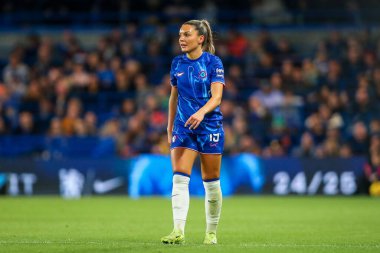 Johanna Rytting Kaneryd of Chelsea Women looks on during the Barclays Women's Super League match Chelsea FC Women vs Manchester City Women at Stamford Bridge, London, United Kingdom, 16th November 2024 clipart