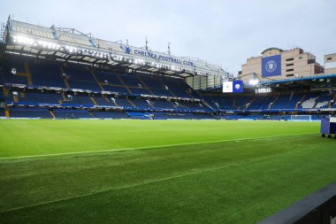 Barclays Bayanlar Süper Ligi 'nden önce Stamford Köprüsü' nün genel görünümü Chelsea FC Women vs Manchester City Women Stamford Bridge, Londra, İngiltere, 16 Kasım 2024