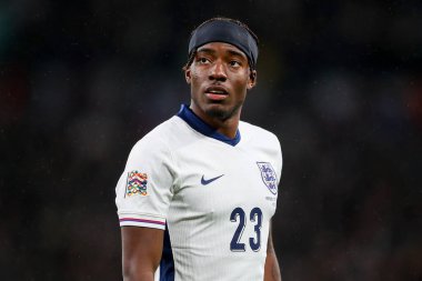 İngiltere 'den Noni Madueke UEFA Milletler Ligi, B-Grubu 2. Maç sırasında İngiltere - İrlanda Cumhuriyeti Wembley Stadyumu, Londra, Birleşik Krallık, 17 Kasım 2024