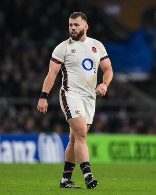 İngiltere 'den Luke Cowan-Dickie, 16 Kasım 2024' te Allianz Stadyumu, Twickenham, İngiltere ile Güney Afrika maçında karşılaşacak.