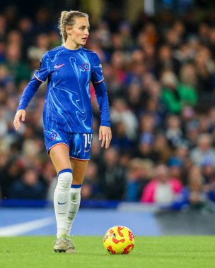 Chelsea Women 'dan Nathalie Bjorn Barclays Kadınlar Süper Ligi' nde Chelsea FC Women - Manchester City Women - Stamford Bridge, Londra, 16 Kasım 2024