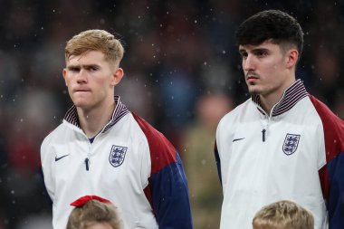Newcastle takımı, İngiltere 'den Lewis Hall ve İngiltere' den Tino Livramento, İngiltere 'deki ilk maçlarına UEFA Uluslar Ligi, B Grubu 2. Lig maçı sırasında Wembley Stadyumu' nda, 17 Kasım 2024 'te, İngiltere' nin Wembley Stadyumu 'nda çıktı.