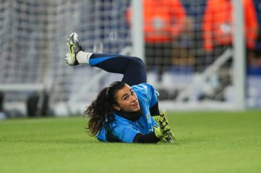 Chelsea Women 'dan Zecira Musoviç Barclays Kadınlar Süper Ligi karşılaşması öncesinde ısınıyor Chelsea FC Women vs Manchester City Women Stamford Bridge, Londra, İngiltere, 16 Kasım 2024