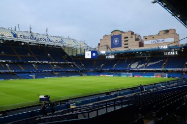 Barclays Bayanlar Süper Ligi 'nden önce Stamford Köprüsü' nün genel görünümü Chelsea FC Women vs Manchester City Women Stamford Bridge, Londra, İngiltere, 16 Kasım 2024