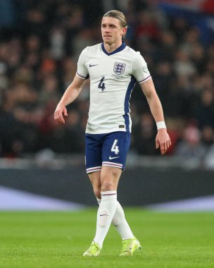 Conor Gallagher of England during the UEFA Nations League, League B - Group 2 match England vs Republic of Ireland at Wembley Stadium, London, United Kingdom, 17th November 2024 clipart