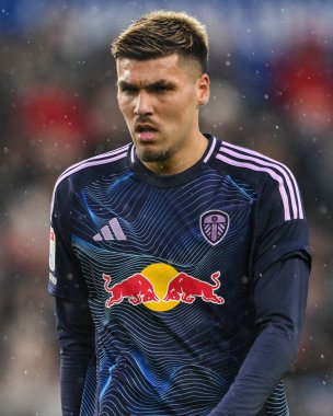 Leeds United takımından Jol Piroe 24 Kasım 2024 'te Swansea City, Swansea.com Stadyumu' nda Leeds United 'a karşı oynamıştır.