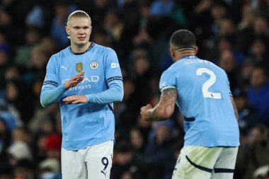 Manchester City 'nin Tottenham Hotspur' a karşı oynadığı Premier League maçında Manchester City 'den Kevin De Bruyne, Etihad Stadyumu, Manchester, İngiltere, 23 Kasım 2024