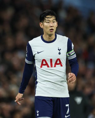 Tottenham Hotspur 'dan Son Heung-Min Premier League maçı sırasında Manchester City ile Tottenham Hotspur arasında Etihad Stadyumu, Manchester, İngiltere, 23 Kasım 2024