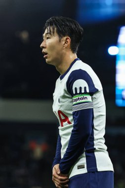 Tottenham Hotspur 'dan Son Heung-Min Premier League maçı sırasında Manchester City ile Tottenham Hotspur arasında Etihad Stadyumu, Manchester, İngiltere, 23 Kasım 2024