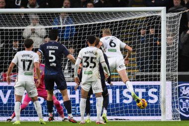 Swansea City 'den Harry Darling 24 Kasım 2024' te Swansea.com Stadyumu 'nda oynanan Swansea City - Leeds United maçında 1-0 berabere kalma golünü attı.