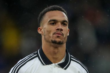 Fulham 'dan Andreas Pereira Premier Lig maçına bakıyor Fulham, Wolverhampton Wanderers' a karşı Craven Cottage, Londra, 23 Kasım 2024