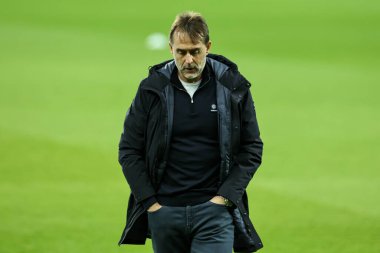 West Ham United 'ın Julen Lopetegui teknik direktörü, Premier Lig maçı Newcastle United' a karşı West Ham United maçında 25 Kasım 2024 'te St. James' s Park, Newcastle 'a geldi.