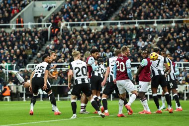 West Ham United takımından Tom Souek, Premier League maçında West Ham United 'a karşı St. James' s Park, Newcastle, İngiltere 'de 25 Kasım 2024' te oynanan maçta 0-1 berabere kaldı.