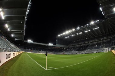 Premier Lig maçı sırasında St James Park 'ın genel görünümü Newcastle United ile West Ham United arasındaki St. James' s Park, Newcastle, İngiltere, 25 Kasım 2024
